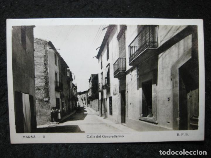 Postales: MAR&Ccedil;A-MARSA-CALLE DEL GENERALISIMO-FOTOGRAFICA-POSTAL ANTIGUA-(95.315)
