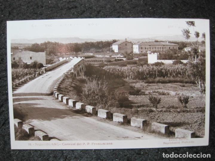 Postais: MONTBLANC-CONVENT DEL P.P. FRANCESCANS-FOTOGRAFICA-POSTAL ANTIGUA-(95.317)