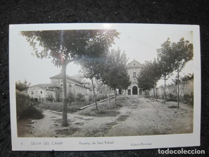 Postkarten: SELVA DEL CAMP-PASSEIG DE SANT RAFAEL-8-FOTOGRAFICA FORTUNY-POSTAL ANTIGUA-(95.322)