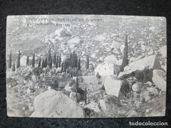 Postcards: CORNUDELLA-HERMITA DE SAN JUAN-PANORAMICA-FOTOGRAFICA-POSTAL ANTIGUA-(95.337)