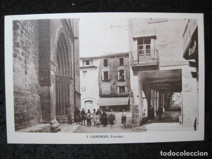 Postkarten: GANDESA-PORCHES-POSTAL ANTIGUA-(95.392)