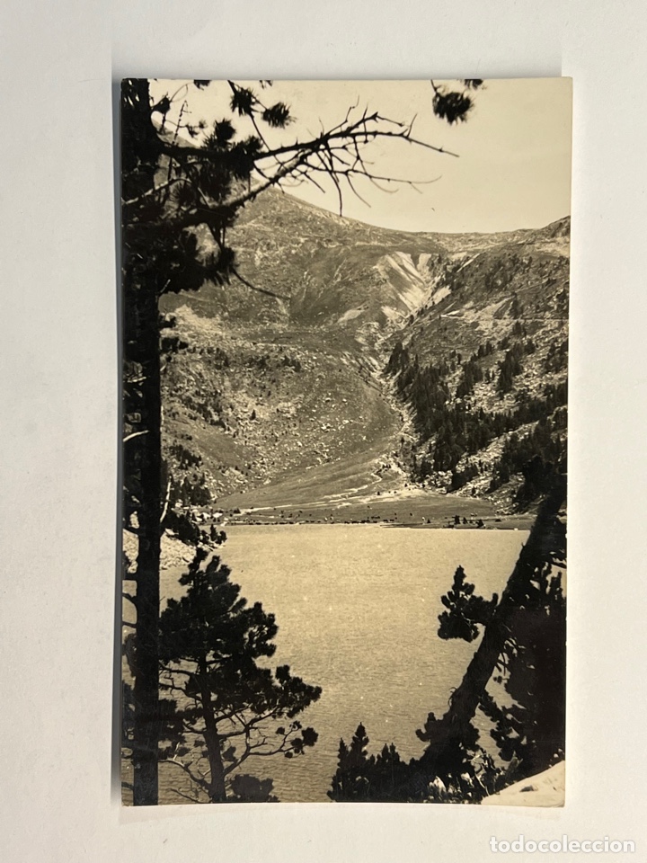 Postales: BOHI, RIBAGORZA (Lerida) Postal Fotograf&iacute;ca Estany Llong. Ediciones Fotograf&iacute;cas Cuyas (h.1940?) S/C