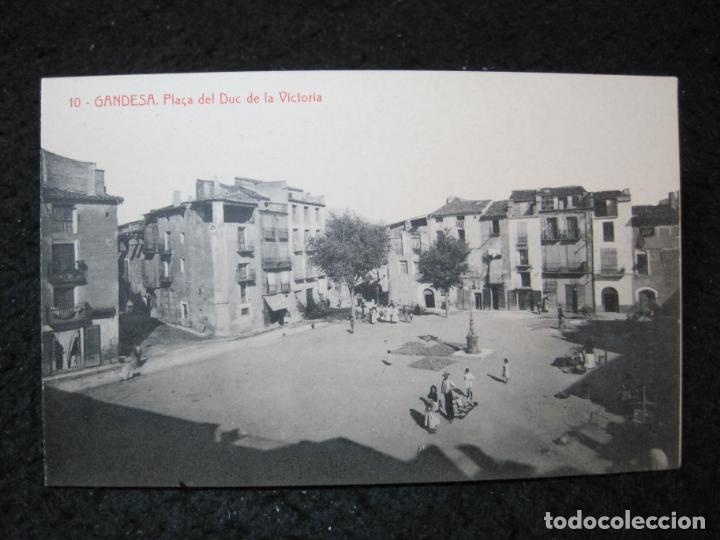 Postcards: GANDESA-PLA&Ccedil;A DEL DUC DE LA VICTORIA-THOMAS-10-POSTAL ANTIGUA-(95.502)