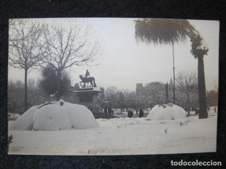 Postkarten: BARCELONA-NEVADA-15 ENERO 1914-FOTOGRAFICA-POSTAL ANTIGUA-(95.518)