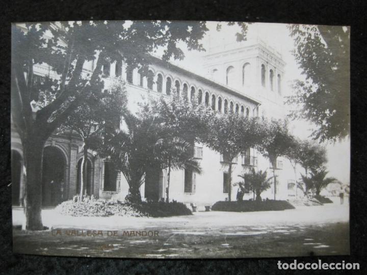 Postais: LA VALLESA DE MANDOR-CASA-FOTOGRAFICA-POSTAL ANTIGUA-(95.522)