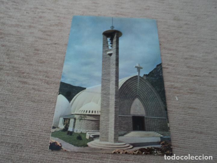 Postales: LA IGLESIA NUEVA. PONT DE SUERT. L&Eacute;RIDA. ed. a. campa&ntilde;a, circulada 1971