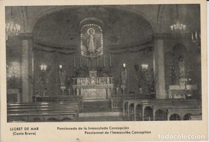 Postales: () LLORET DE MAR . PENSIONADO DE LA INMACULADA CONCEPCION - Foto 1