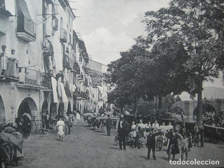 Postcards: BALAGUER-CALLE DEL PUENTE-C.O. 4-POSTAL ANTIGUA-(95.666)