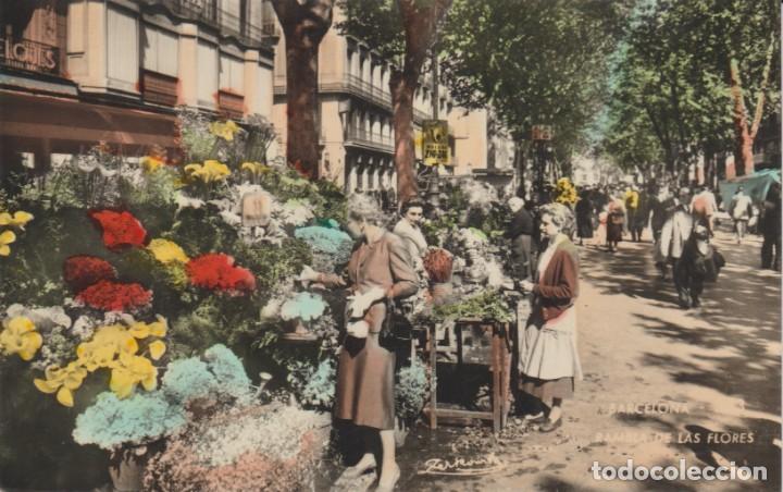 Postales: () BARCELONA . RAMBLA DE LAS FLORES - Foto 1