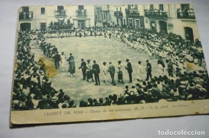 Postales: POSTAL LLORET DE MAR - DANSA MORRATXES - CM - Foto 1