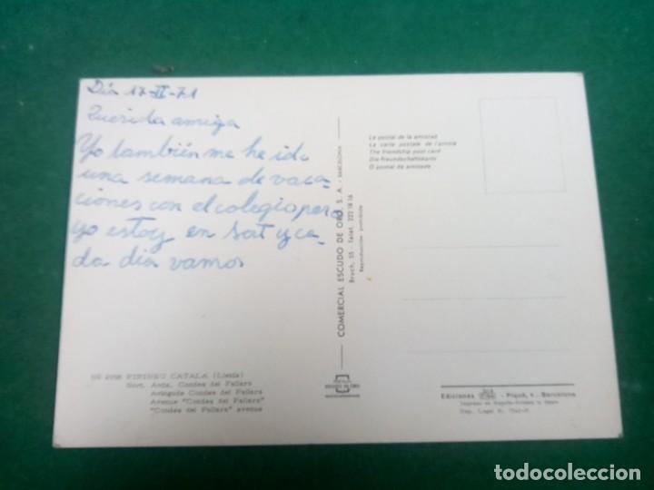 Postales: SORT AVDA. CONDES DEL PALLARS POSTAL ANTIGUA - Foto 3