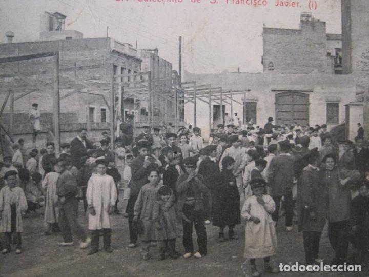 Postcards: BARCELONA-CONGREGACION MARIANA-CATECISMO DE S.FRANCISCO JAVIER-ATV 27 A.T.V.-POSTAL ANTIGUA-(95.742)