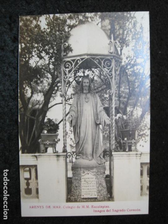 Postales: ARENYS DE MAR-COLEGIO DE M.M. ESCOLAPIAS-SAGRADO CORAZON-FOTOGRAFICA-POSTAL ANTIGUA-(95.762)