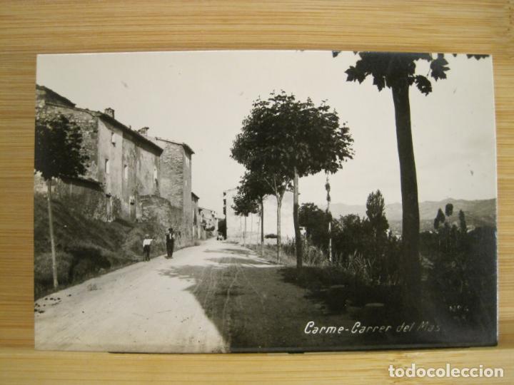 Postkarten: CARME-CARRER DEL MAS-FOTOGRAFICA-POSTAL ANTIGUA-(95.836)