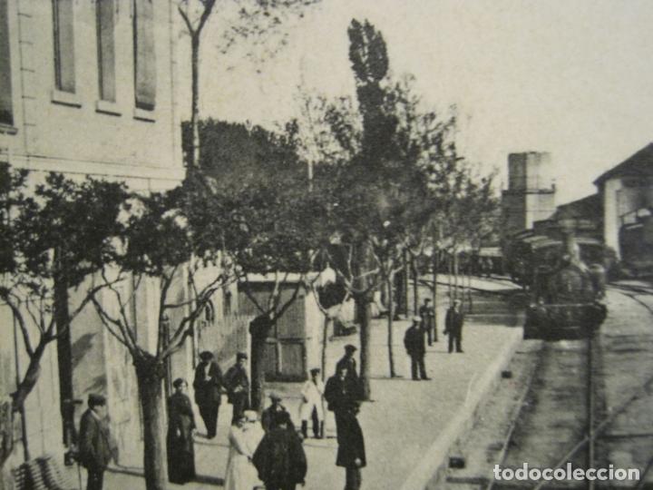 Postales: CALDAS DE MONTBUY-ESTACION DEL FERROCARRIL-POSTAL ANTIGUA-(95.858)