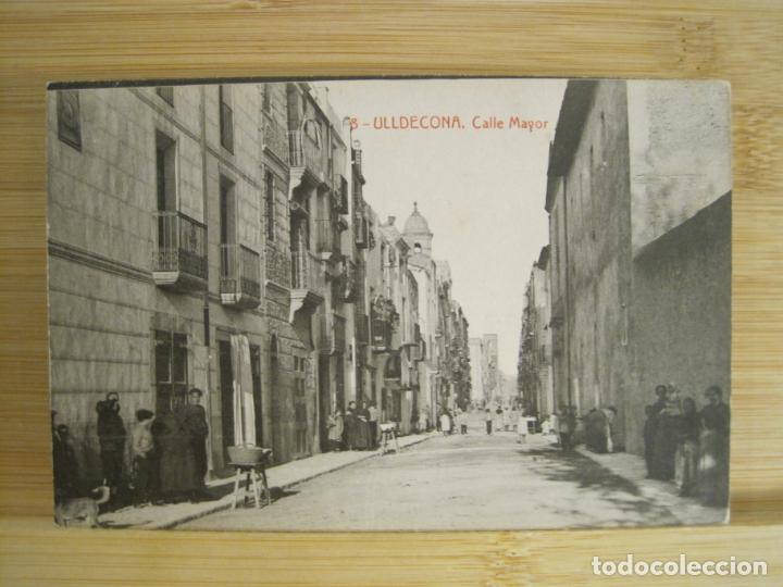 Postales: ULLDECONA-CALLE MAYOR-THOMAS-8-POSTAL ANTIGUA-(96.072)
