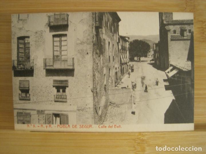 Postales: POBLA DE SEGUR-CALLE DEL BALL-THOMAS-9-POSTAL ANTIGUA-(96.093)