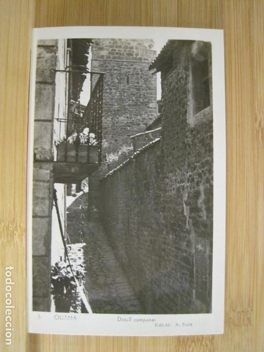 Postcards: OLIANA-DETALL CAMPANAR-FOTOGRAFICA-POSTAL ANTIGUA-(96.105)