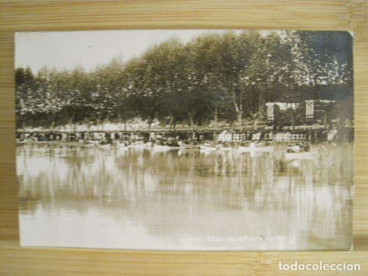 Postales: BANYOLES-BA&Ntilde;OLAS-FIESTA DEL PES-FOTOGRAFICA-POSTAL ANTIGUA-(96.128)