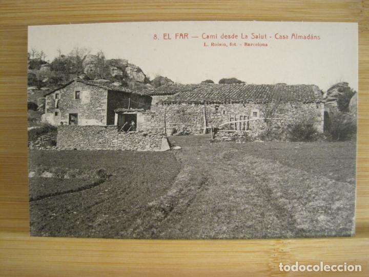 Postales: EL FAR-CAMI DESDE LA SALUT-CASA ALMADANS-ROISIN-8-POSTAL ANTIGUA-(96.133)