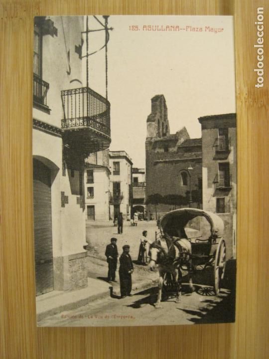 Postales: AGULLANA-PLAZA MAYOR-ED LA VEU DE L'EMPORDA-185-POSTAL ANTIGUA-(96.134)