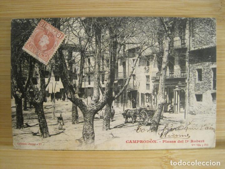 Postales: CAMPRODON-PLA&Ccedil;A DEL DR ROBERT-POSTAL ANTIGUA-(96.139)