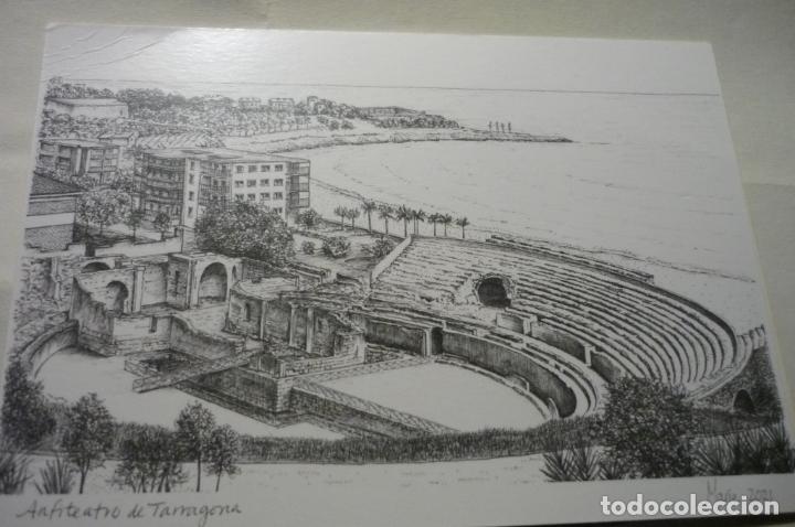 Postales: TARJETA TIPO POSTAL ANFITEATRO TARRAGONA-DORSO DATOS S.FRUCTUOSO