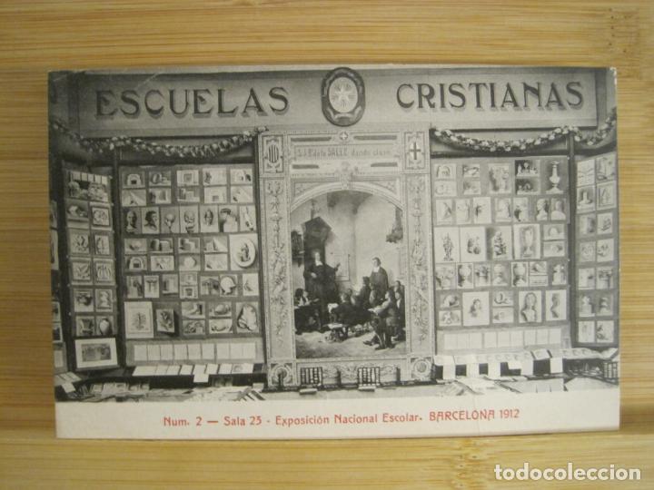 Postcards: BARCELONA-EXPOSICION NACIONAL ESCOLAR-SALA 23-POSTAL ANTIGUA-(96.202)