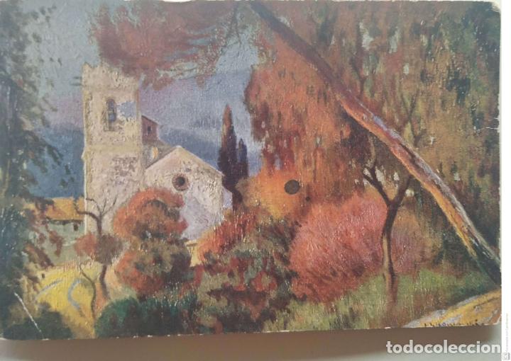 Postales: Barcelona. Iglesia de Vallvidrera. Catalu&ntilde;a Art&iacute;stica. Usada. Color