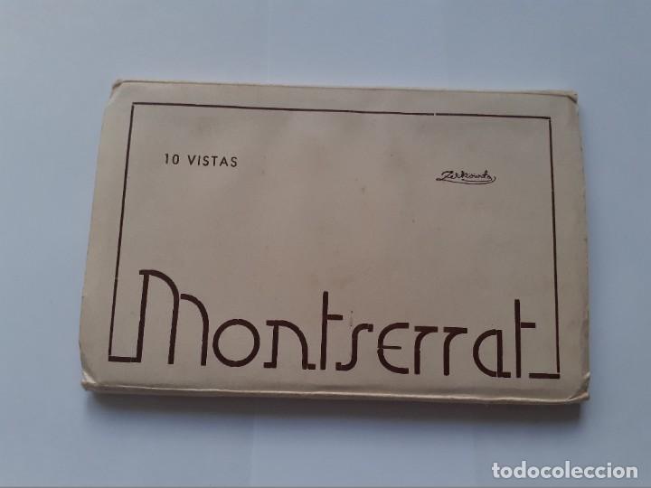 Postais: BLOC 10 CARTES POSTALES - MONTSERRAT - A. ZERKOWITZ (13.5X9cm)