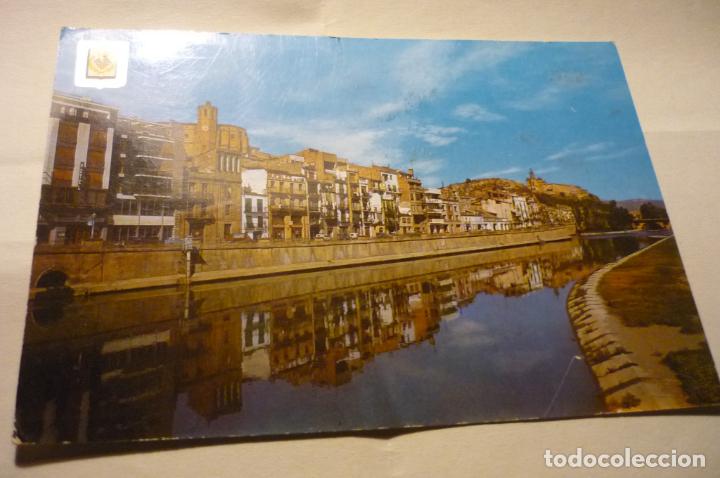 Postales: postal ba&ntilde;laguer general y rio segre circulada cm