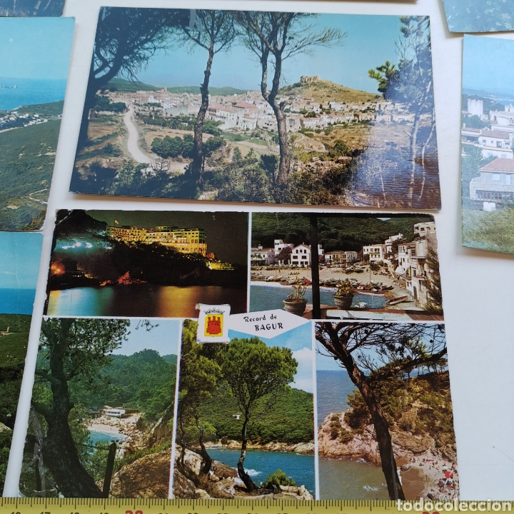 Postales: 11 postals de Begur, de 1960 1981 - Foto 7