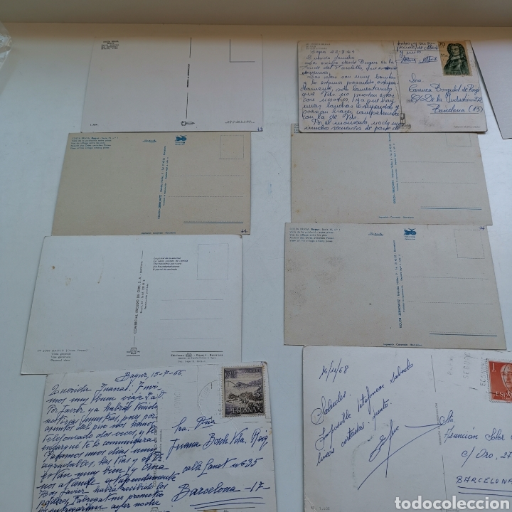 Postales: 11 postals de Begur, de 1960 1981 - Foto 8