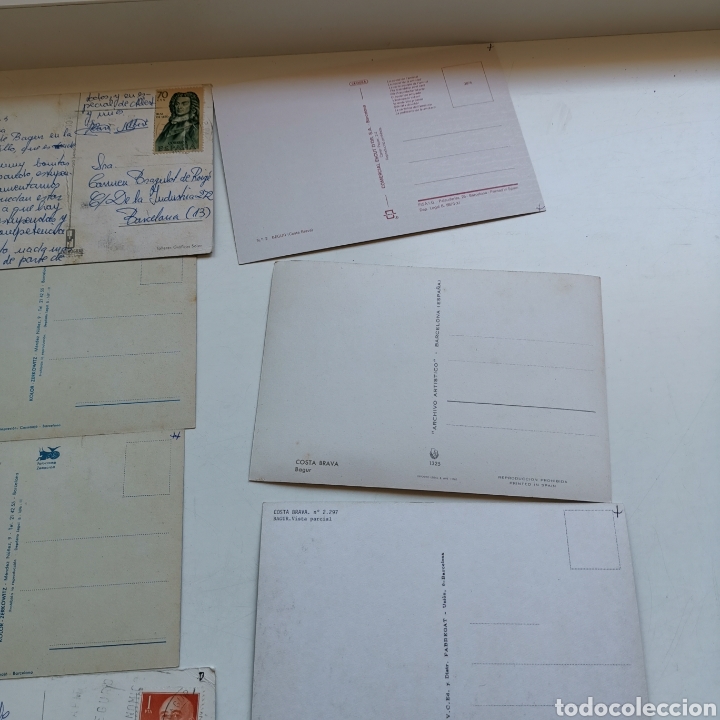 Postales: 11 postals de Begur, de 1960 1981 - Foto 9