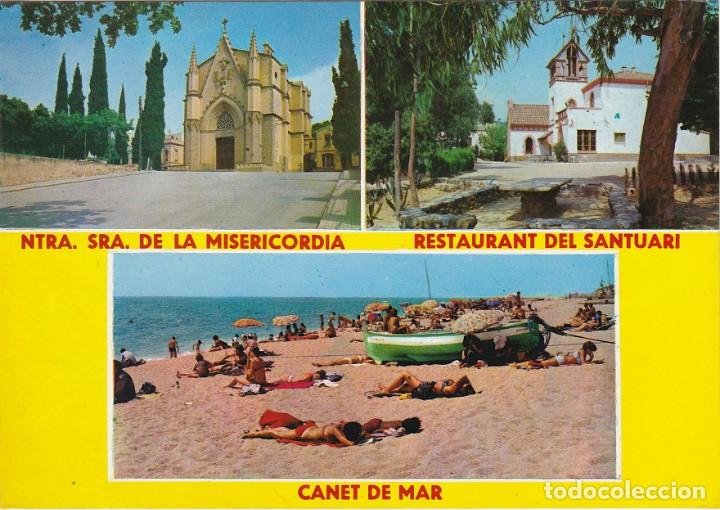 Postales: Canet de Mar-Ntra. Sra. de la Misericordia-Restaurant del Santuario-Ed. F.I.T.E.R.-148x105mm-In&eacute;dita