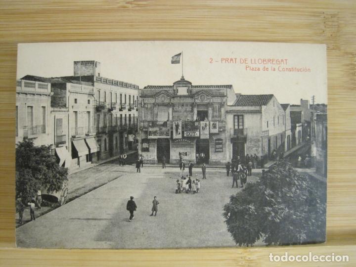 Postkarten: PRAT DE LLOBREGAT-PLAZA DE LA CONSTITUCION-THOMAS-2-POSTAL ANTIGUA-(96.262)