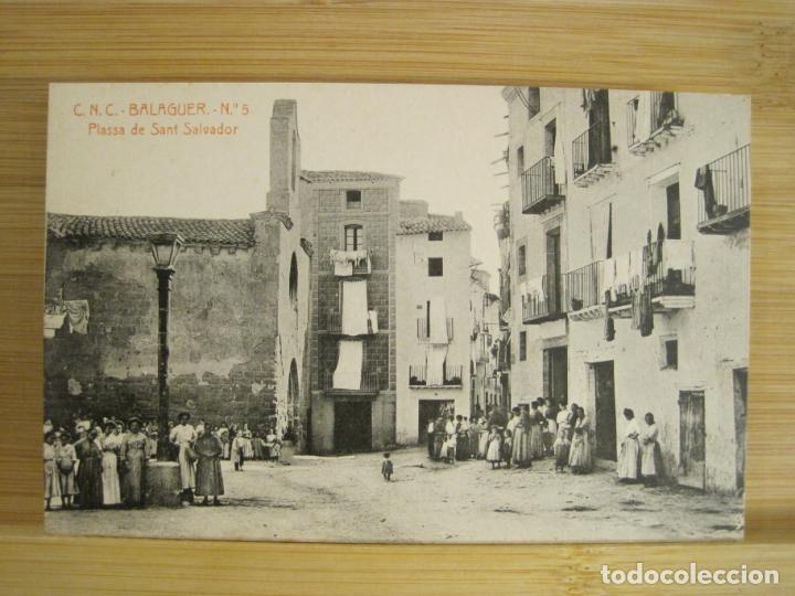 Postales: BALAGUER-PLA&Ccedil;A DE SANT SALVADOR-THOMAS-5-POSTAL ANTIGUA-(96.263)