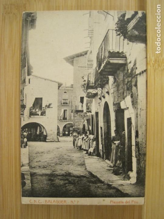 Postcards: BALAGUER-PLACETA DEL POU-THOMAS-7-POSTAL ANTIGUA-(96.264)