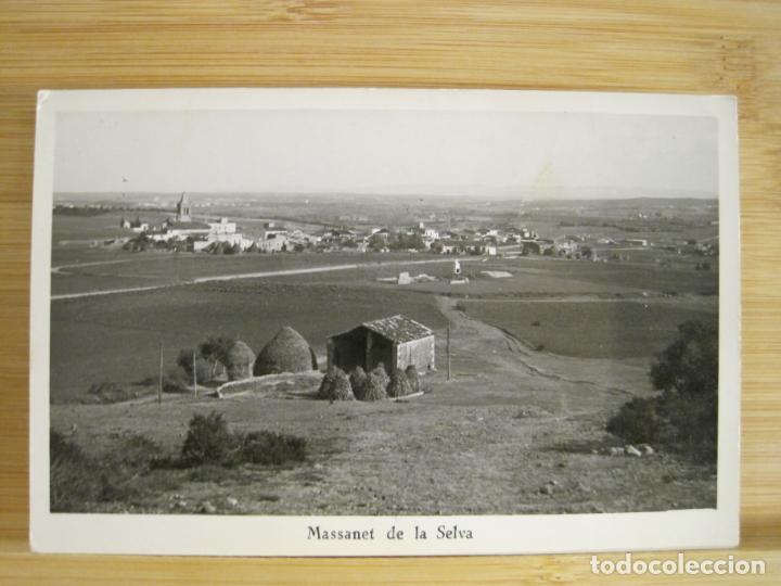 Postcards: MASSANET DE LA SELVA-FOTOGRAFICA-POSTAL ANTIGUA-(96.272)