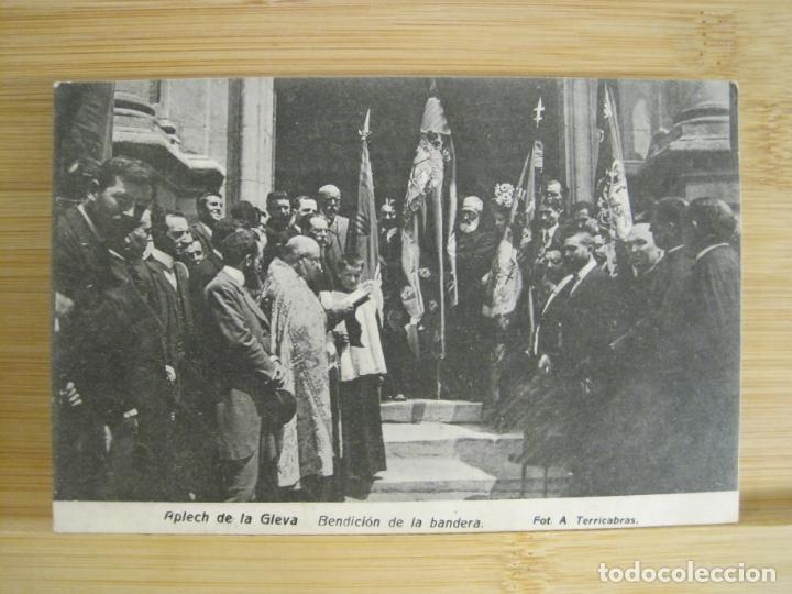 Postales: APLECH DE LA GLEVA-BENDICION DE LA BANDERA-POSTAL ANTIGUA-(96.308)