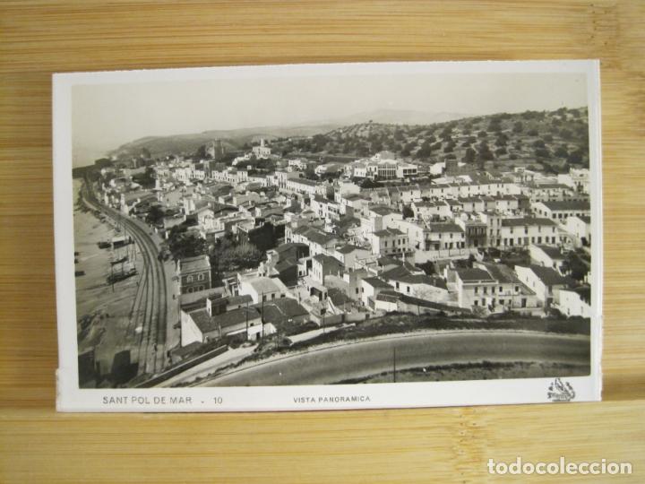 Postales: SANT POL DE MAR-VISTA PANORAMICA-FOTOGRAFICA-POSTAL ANTIGUA-(96.433)