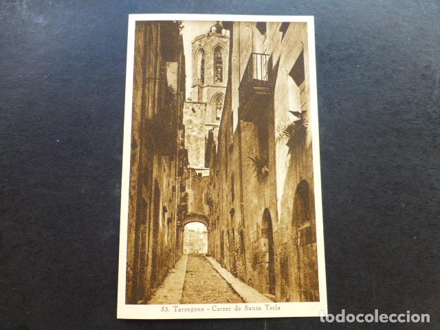 Postales: TARRAGONA CARRER DE SANTA TECLA - Foto 1
