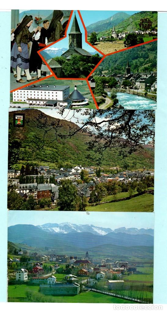Postales: TRES POSTALES DE LA VALL DE ARAN SIN CIRCULAR
