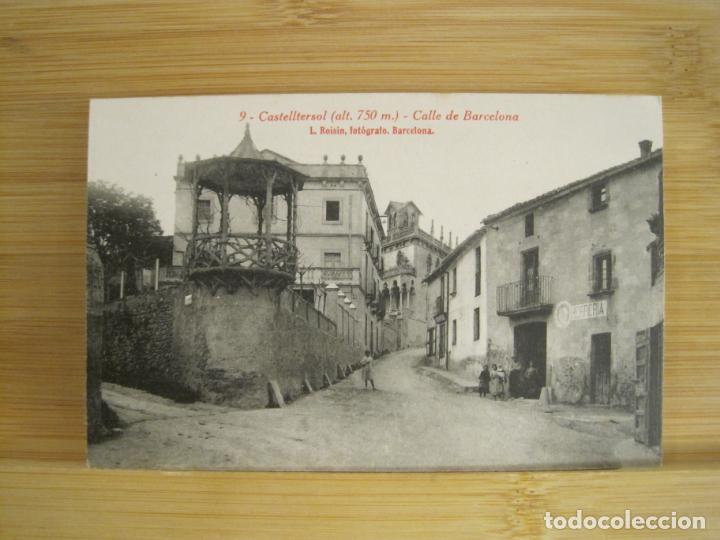 Postais: CASTELLTERSOL-CALLE DE BARCELONA-ROISIN-9-POSTAL ANTIGUA-(96.519)