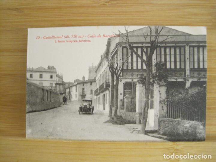 Cartes Postales: CASTELLTERSOL-CALLE DE BARCELONA-ROISIN-10-POSTAL ANTIGUA-(96.520)