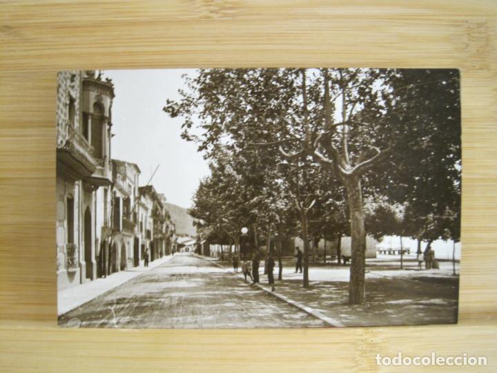 Postais: ROSAS-PLAZA Y CALLE PI SU&Ntilde;ER-EDITORIAL FOTOGRAFICA-6-POSTAL ANTIGUA-(96.523)