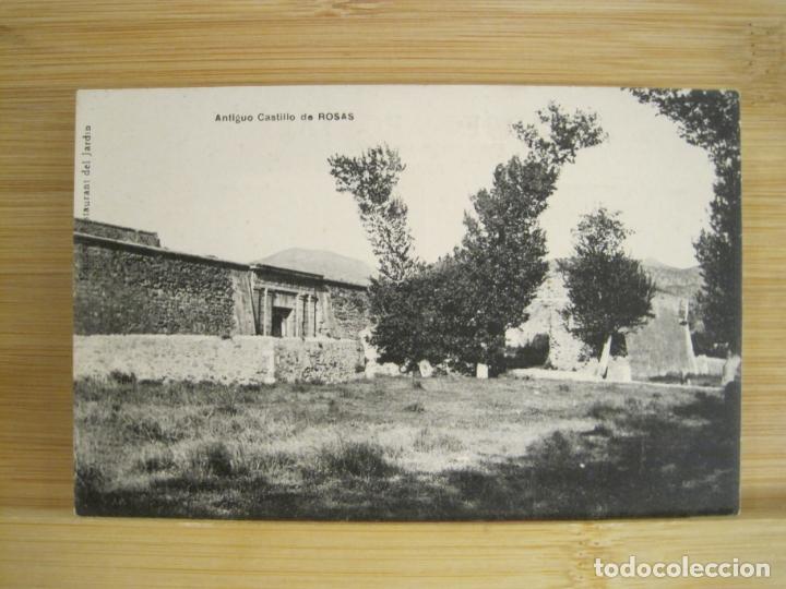 Cartes Postales: ROSAS-ANTIGUO CASTILLO-ED RESTAURANT DEL JARDIN-POSTAL ANTIGUA-(96.528)