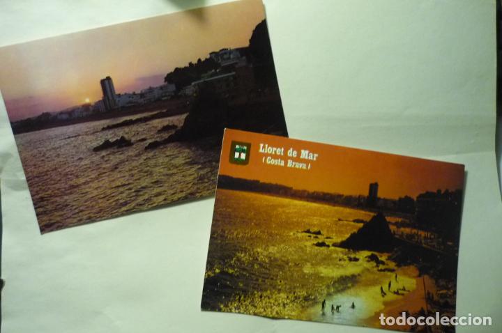 Postales: lote postales lloret de mar - Foto 1