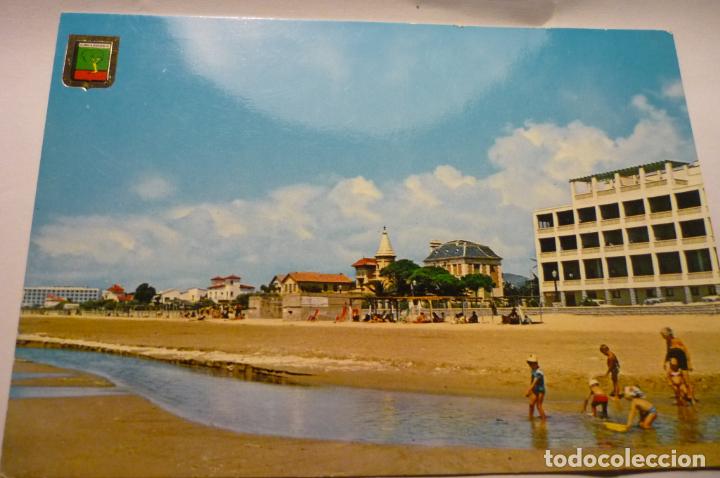 Postales: postal comarruga playas escrita - Foto 1