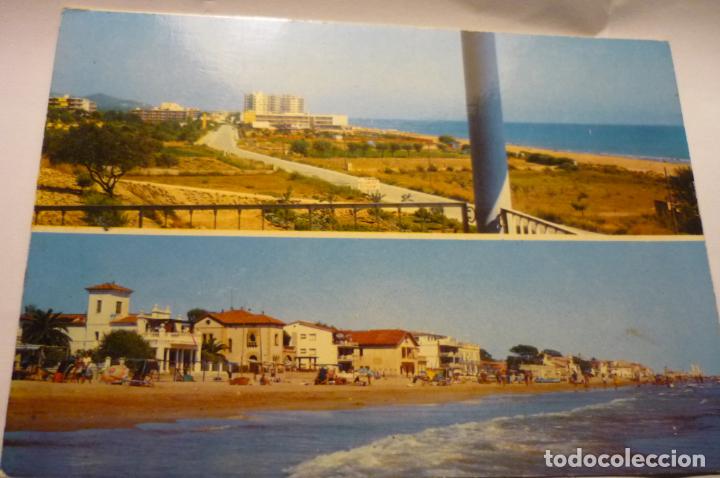 Postales: postal vendrell san salvador playa escrita